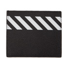 Off-White Black Diag Card Holder