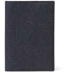 Valextra - Full-Grain Leather Passport Cover - Blue
