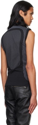 MISBHV Black Sport Sleeveless Top