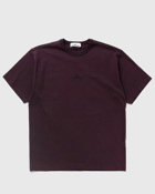 Stone Island Tee 20/1 Cotton Jersey, Garment Dyed Red - Mens - Shortsleeves