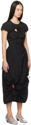 J.Kim Black Flower Maxi Dress