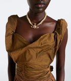 Vivienne Westwood Sunday cotton-blend twill midi dress