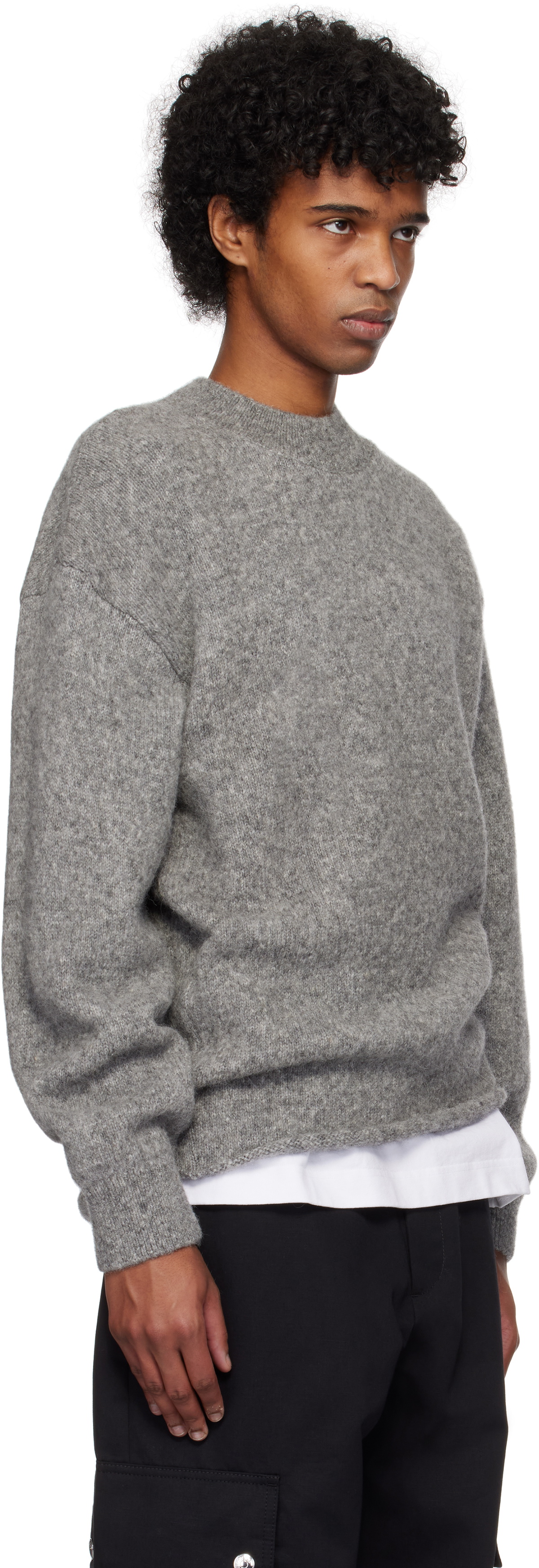 JACQUEMUS Gray Les Classiques 'The Jacquemus' Sweater Jacquemus