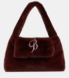 Blumarine Faux fur tote bag