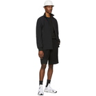 Y-3 Black Nylon Mixed Shorts