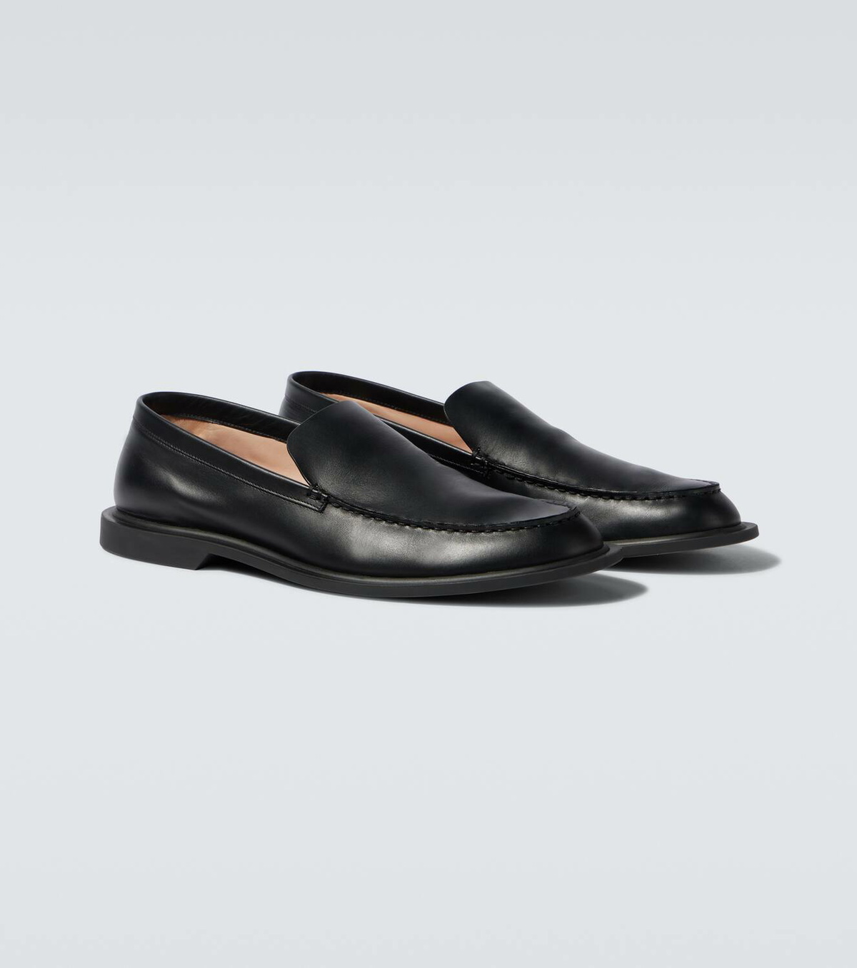 The Row Nic leather loafers The Row