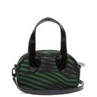 Puma Women's x Ahluwalia Micro Grip Bag in Black/Green Fruit 