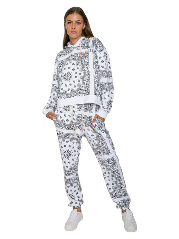 Photo: MC2 Saint Barth Cotton Joggers With Bandanna Print