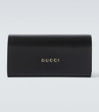Gucci Sign shield sunglasses
