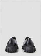 Derby Platform Shoes in Black