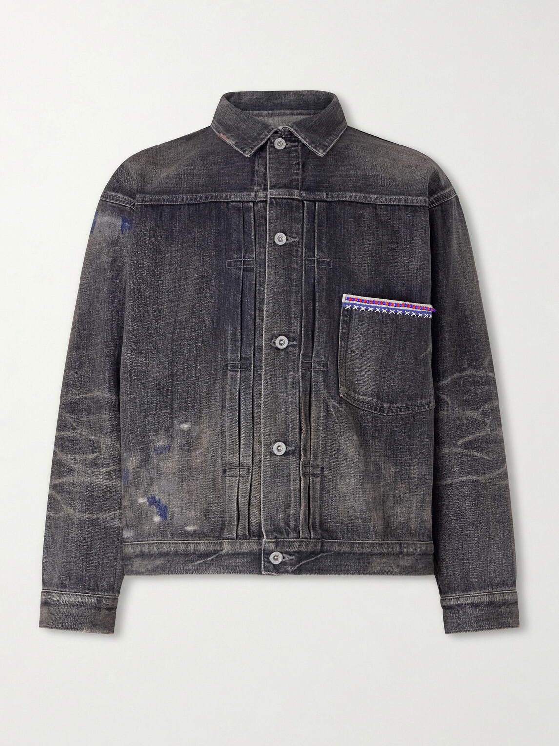 Neighborhood - Savage Type-1 Denim Jacket - Black Neighborhood