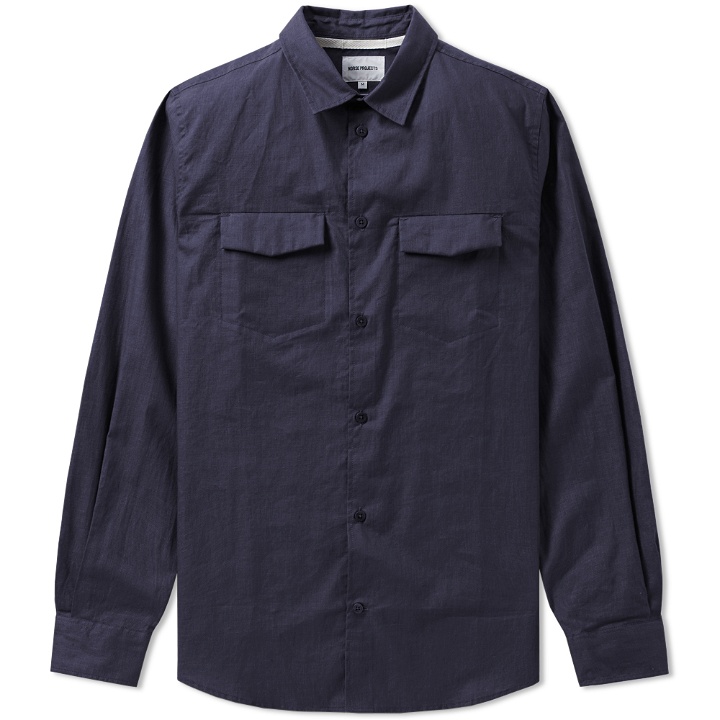 Photo: Norse Projects Villads Dry Texture Shirt