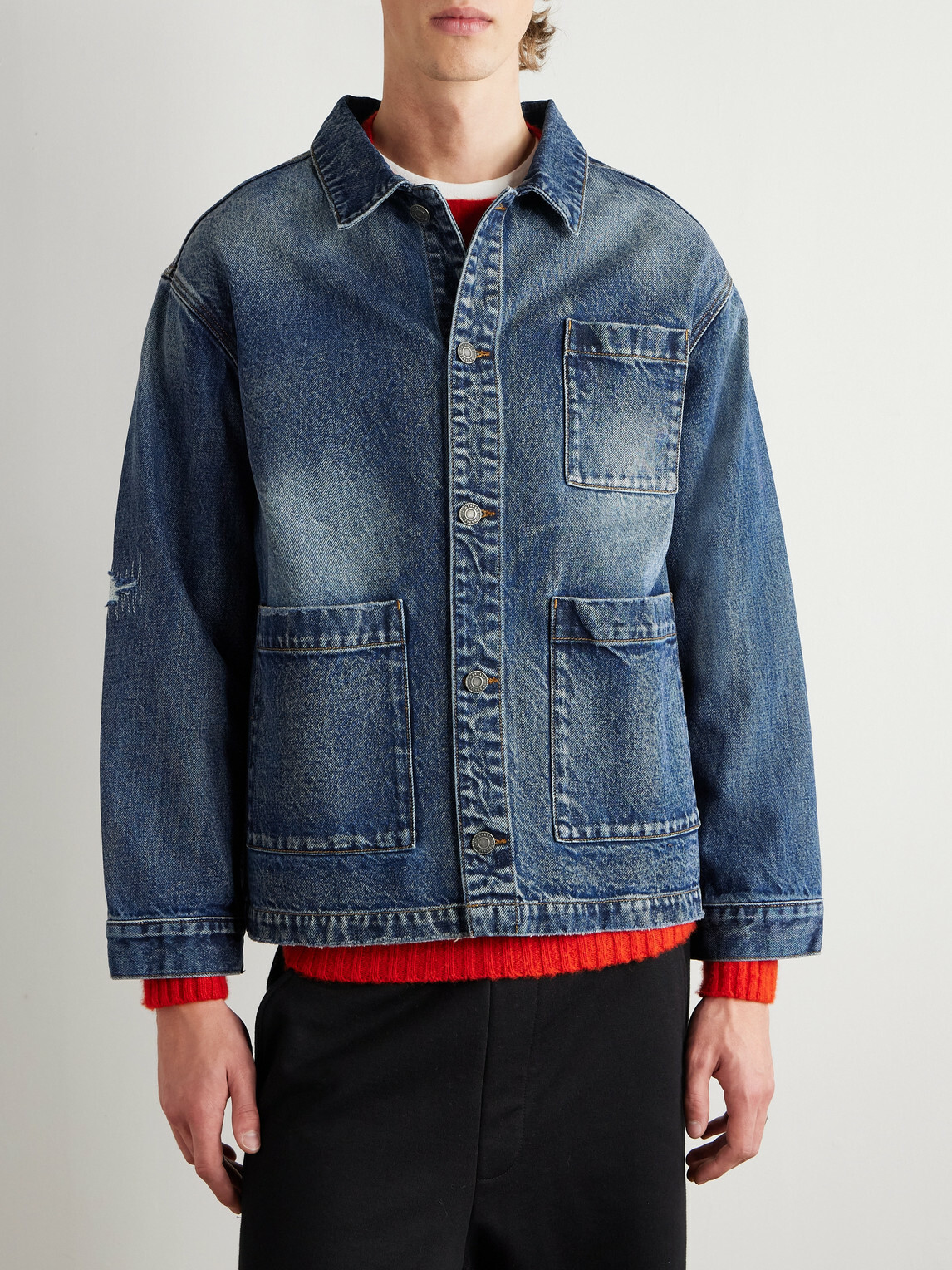 MANAAKI - Toi Denim Jacket - Blue
