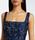 Simkhai Virette jacquard cocktail dress