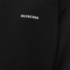 Balenciaga Men's Political Campaign Crew Sweat in Black