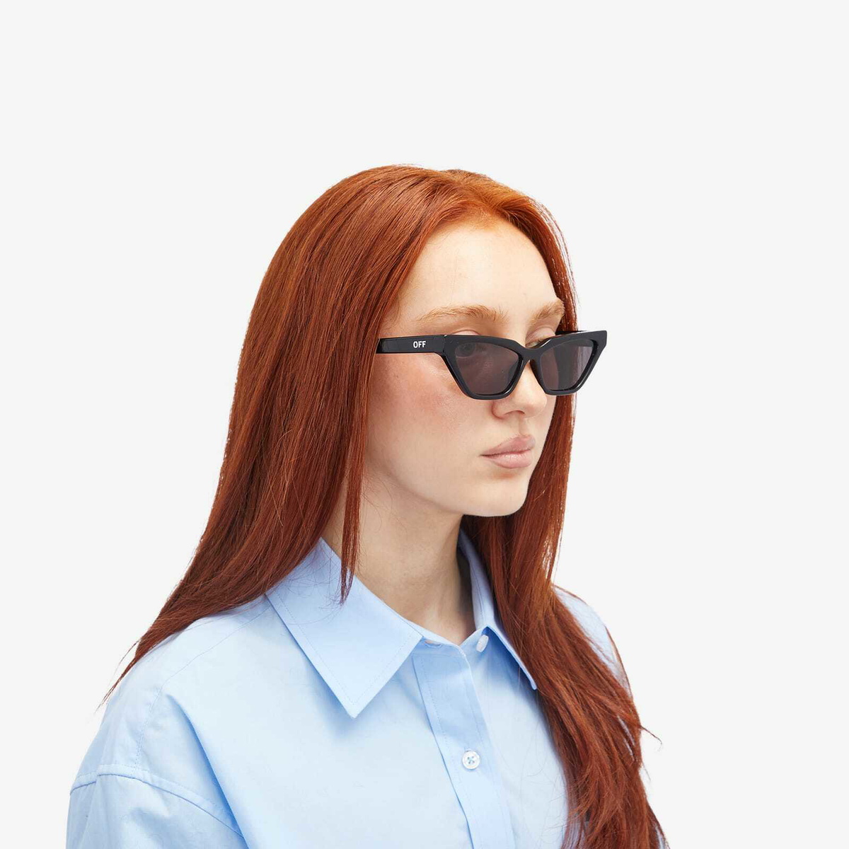 Off-White Sunglasses Women's Off-White Madison Sunglasses in Black/Dark Grey 
