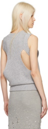 Christopher Esber Gray Divider Vest