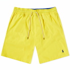 Polo Ralph Lauren Men's Traveler Swim Short in Lemon Crush