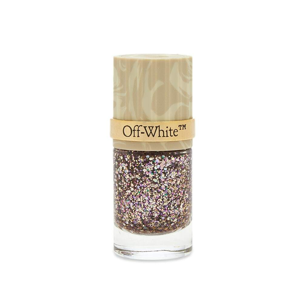 OffWhite Glitter Nail Polish OffWhite