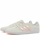 Adidas x Dime Buzenitz Vulc II Sneakers in Granite/Mauve/Quartz