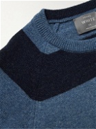 Private White V.C. - Striped Wool Sweater - Blue
