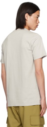 Marni Gray Argyle Print T-Shirt