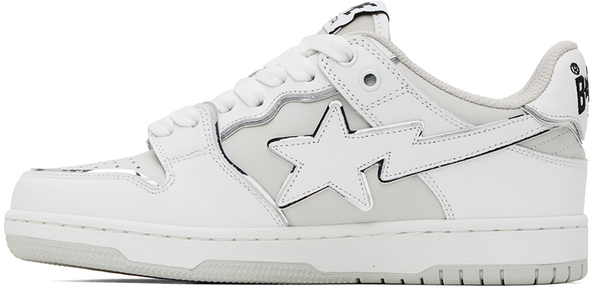 BAPE White Sk8 STA #3 L Sneakers A Bathing Ape