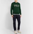 Polo Ralph Lauren - Logo-Appliquéd Cotton Sweater - Green