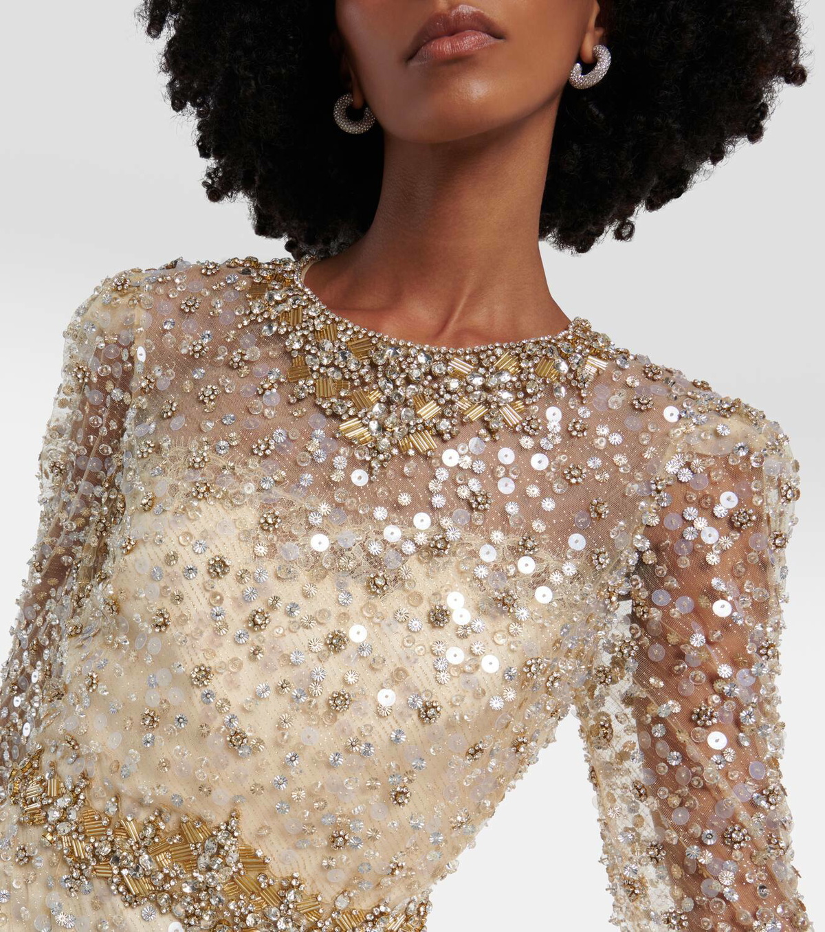 Jenny Packham Aura sequin-embellished gown Jenny Packham