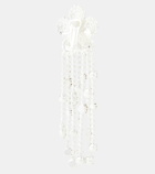 Magda Butrym Floral crystal-embellished earrings