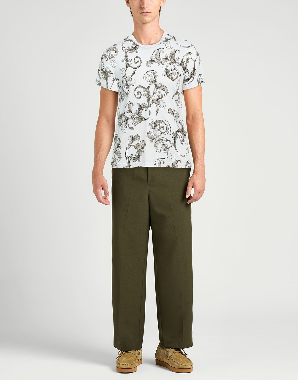 Versace Jeans Couture Mens T-shirt in White