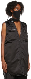 Rick Owens Black Outershirt Liner Vest