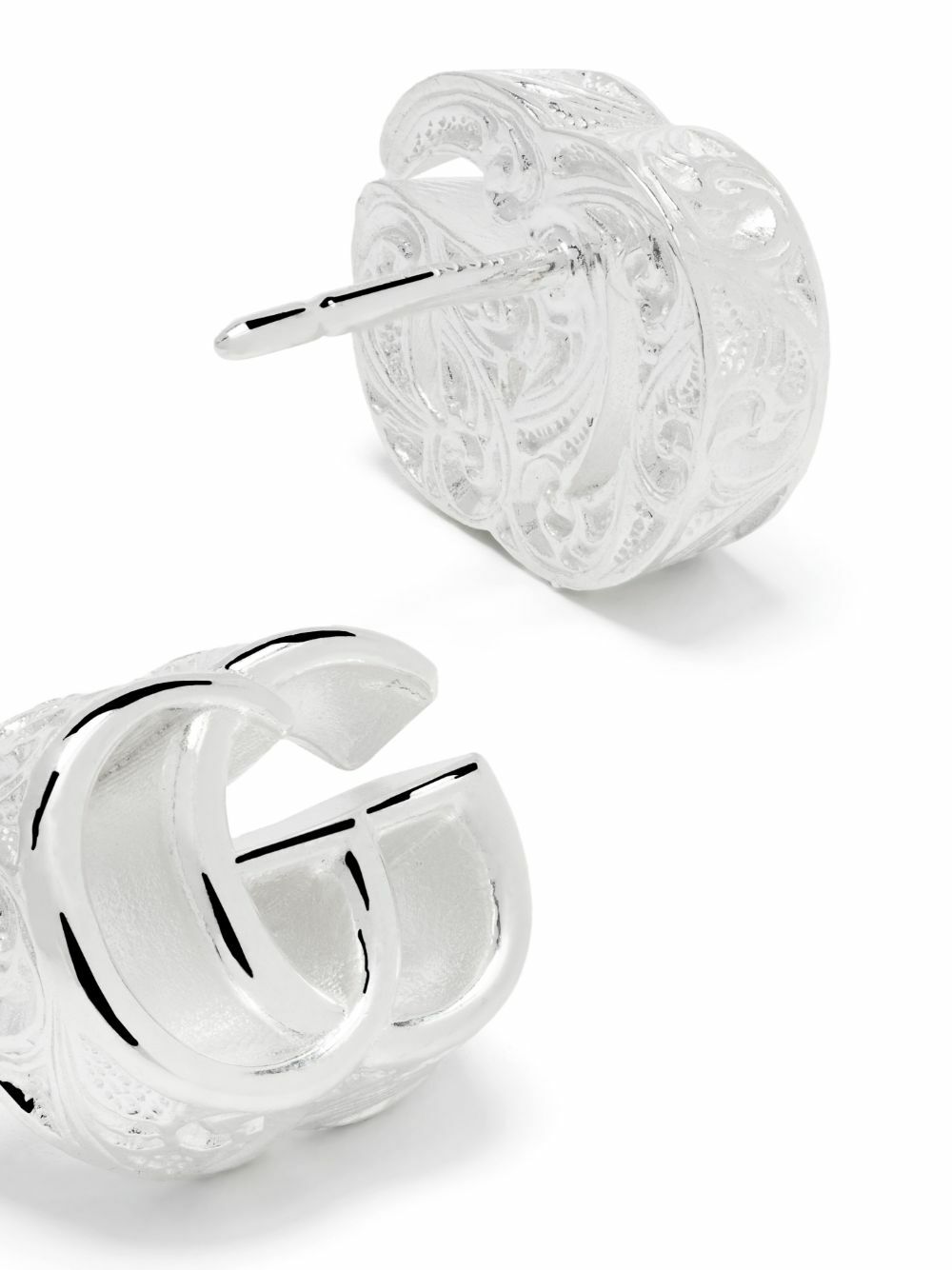 Gucci Sterling Silver GG Marmont Earrings Gucci display picture 3