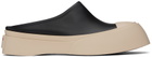 Marni Black Pablo Sabot Slippers