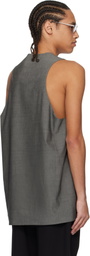 Fear of God Gray Oxford Tank Top