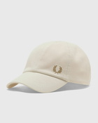 Fred Perry Pique Classic Cap Beige - Mens - Caps