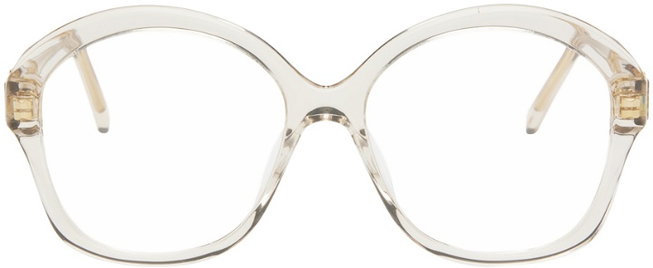 Photo: LOEWE Beige Round Glasses