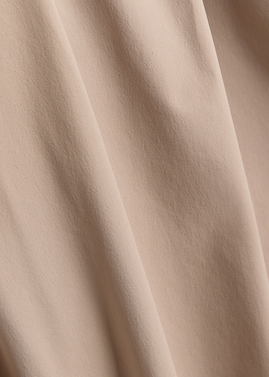 Herno Tapered-leg Stretch-shell Trousers Taupe