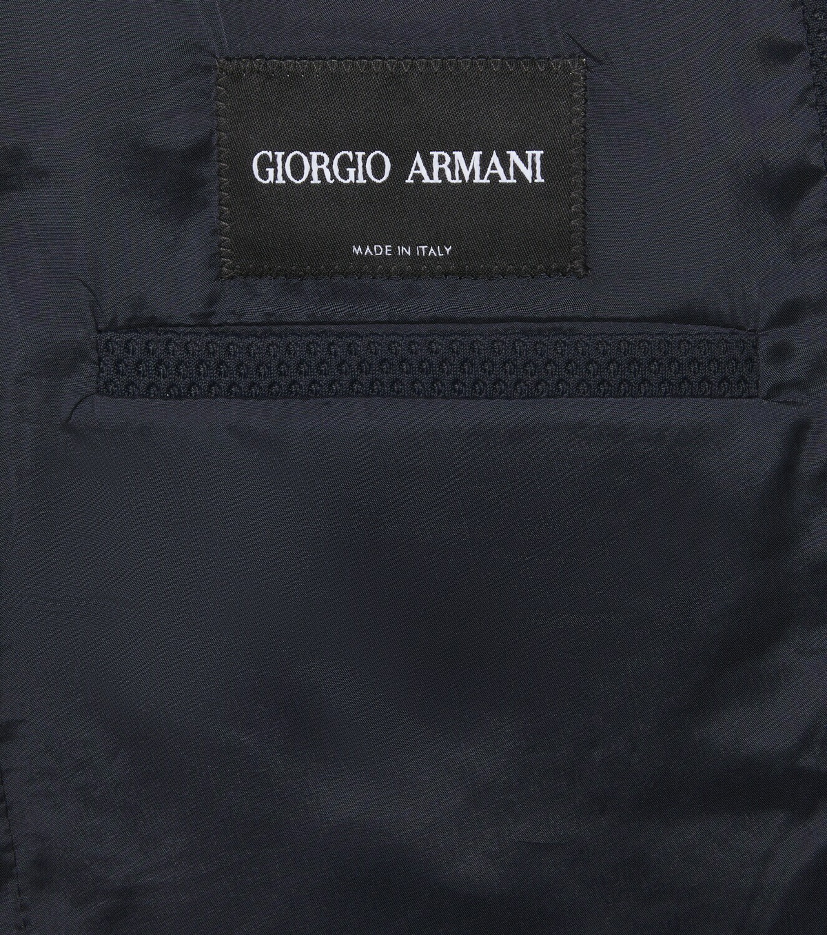 Giorgio Armani Waffle-knit blazer