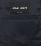 Giorgio Armani Waffle-knit blazer
