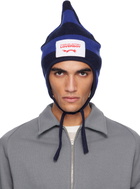 Charles Jeffrey LOVERBOY Blue Spike Bonnet Beanie