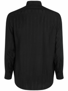 SAINT LAURENT - Cassandre Striped Silk Shirt