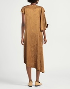 Manila Grace Womens Midi dress Sand