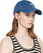 ANINE BING Blue Jeremy Baseball Cap
