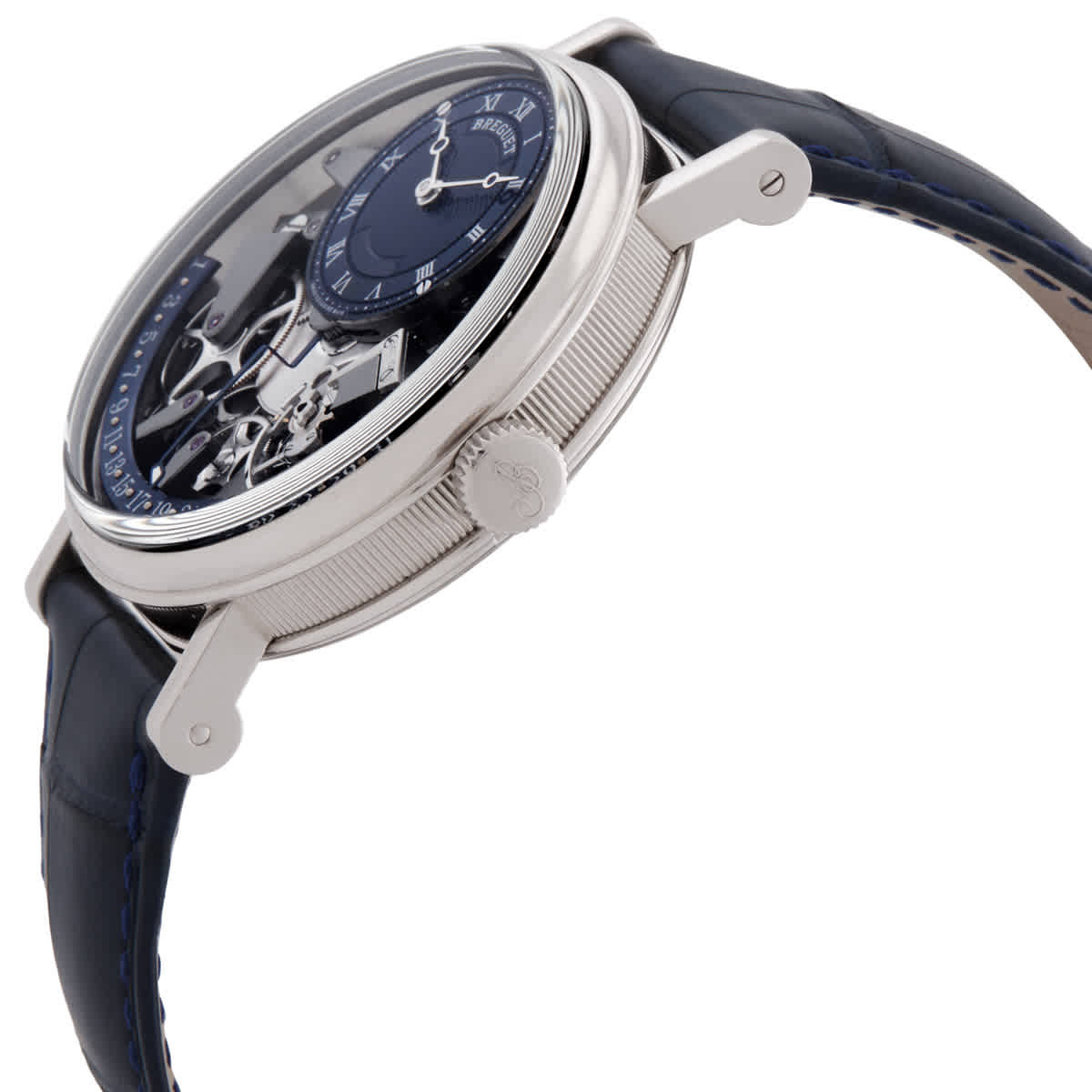 Breguet Tradition Automatic Silver Dial Mens Watch 7597BB/GY/9WU