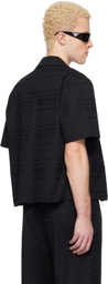 Ernest W. Baker Black Tailoring Shirt