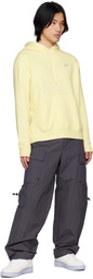 Nike Yellow Sportswear Club Hoodie