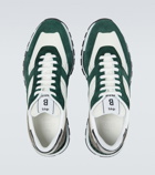 Berluti Fast Track suede and nylon sneakers