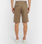 Lanvin - Slim-Fit Cotton-Twill Chino Shorts - Men - Beige