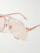 TOM FORD - Bertrand Aviator-Style Acetate Sunglasses